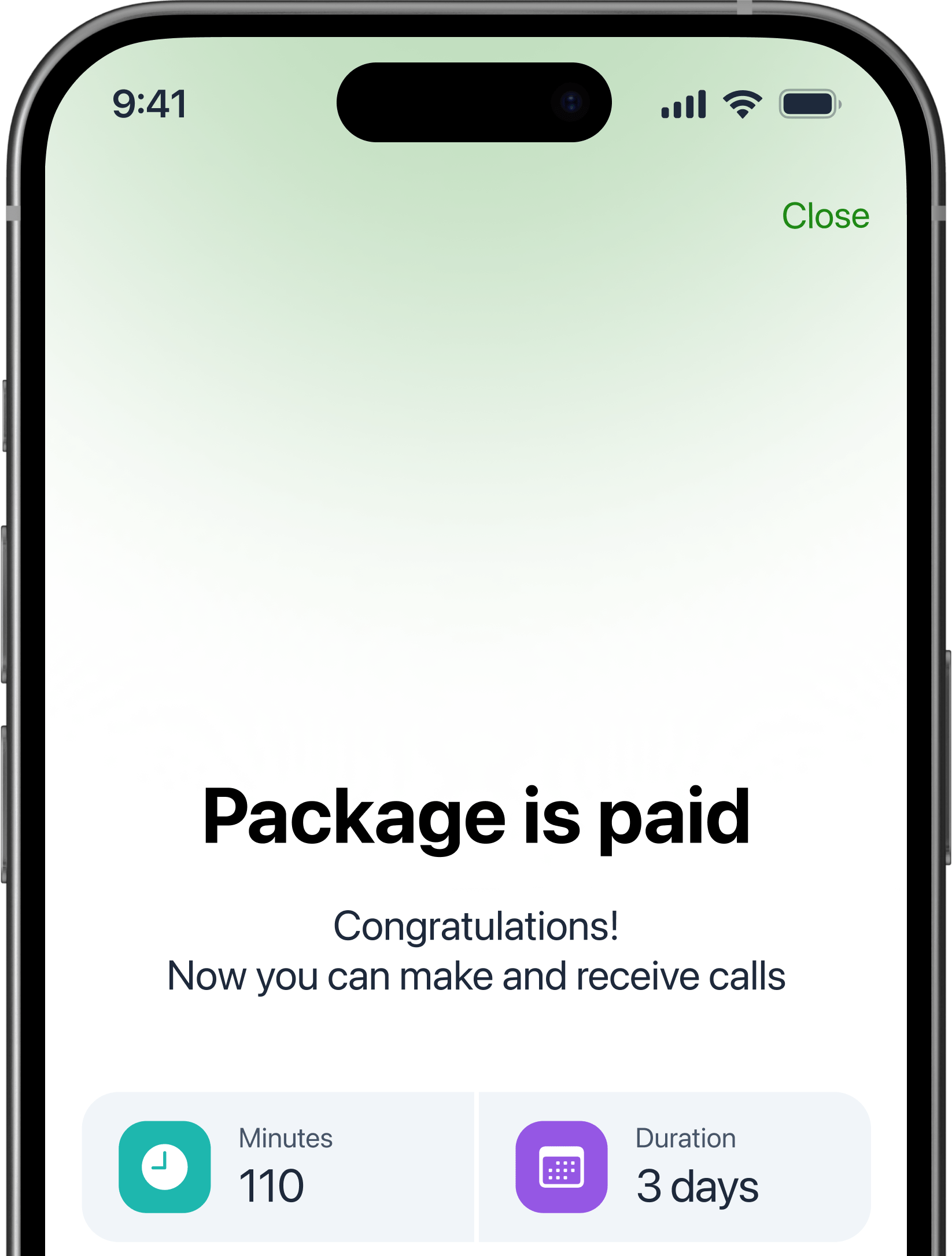 Top up your account and get the Ethiopian number